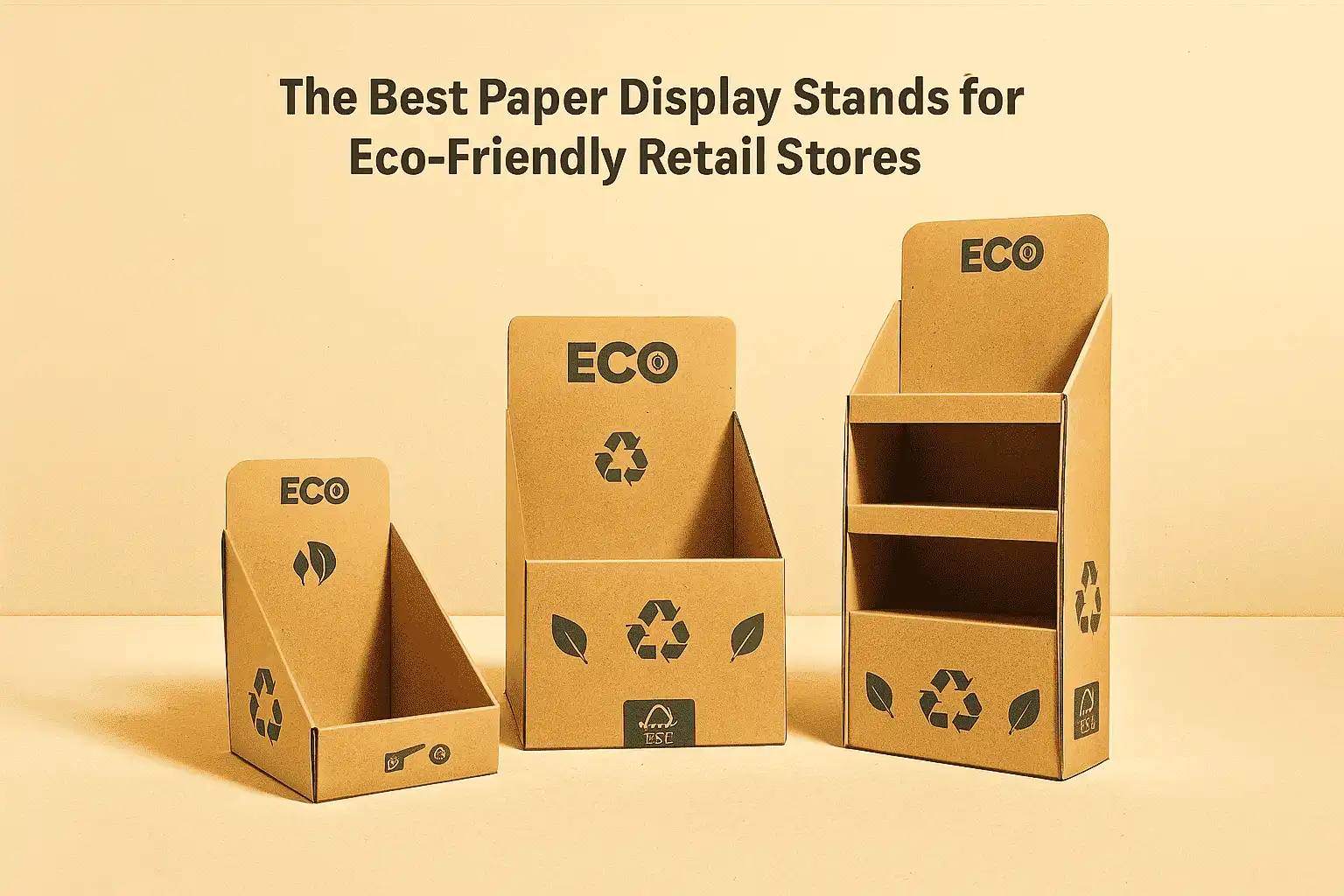 The Best Paper Display Stands for Eco-Friendly Retail Stores